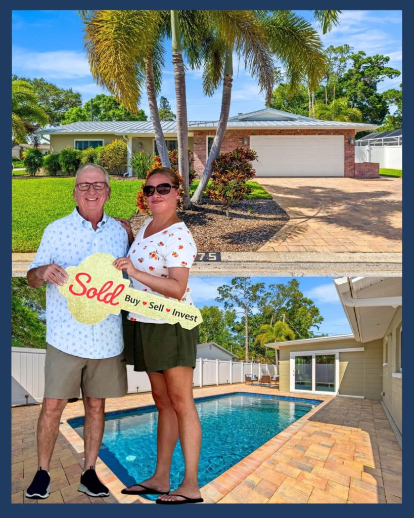 Sold 3 bedroom 2 bathroom home with saltwater pool in St Pete FL