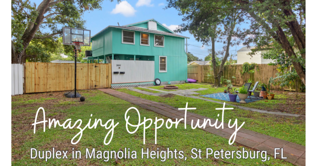 Magnolia Heights neighborhood in St Petersburg FL